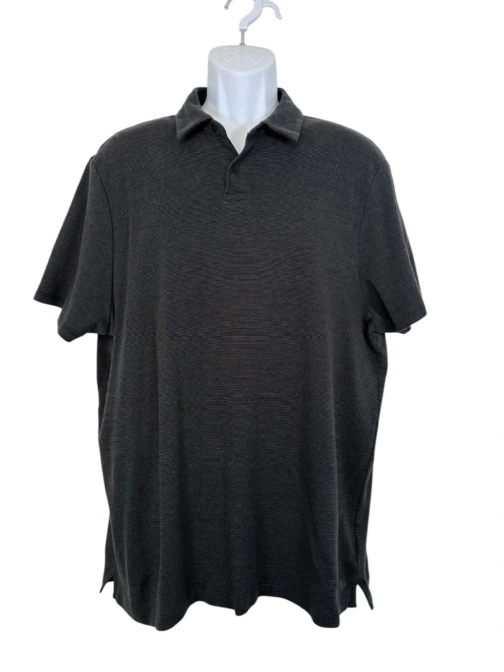 Banana Republic Polo Shirts XXL Lot 2 Green Grey Cotton Short Sleeve Casual